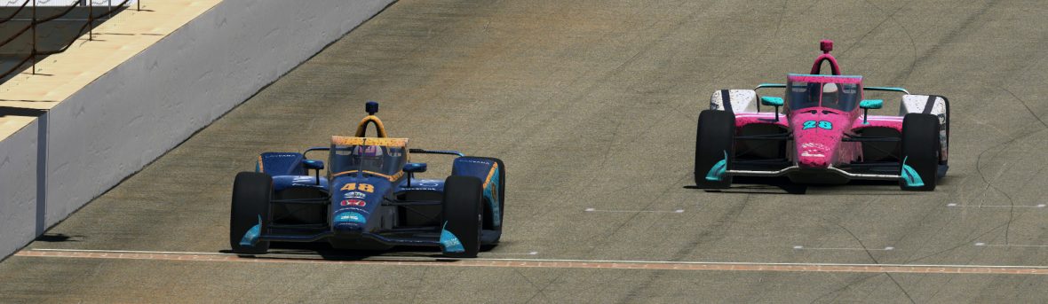 Yes, Donkey Bop Racing Has Star Quality Oval Drivers Too!